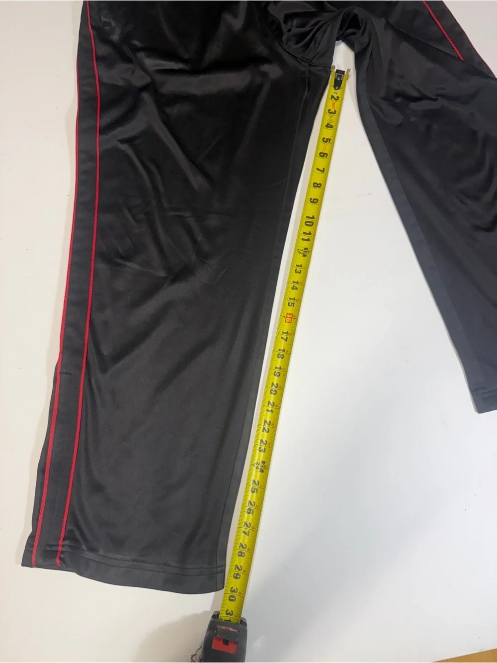 STARTER Black Sweatpants with White Logo - Picture 10 of 12